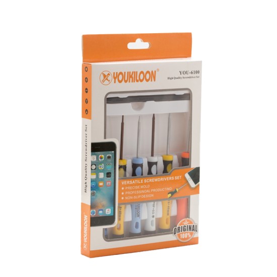 YOUKILOON YOU-6100 KIT DE FERRAMENTAS PARA IPHONE SAMSUNG HUAWEI